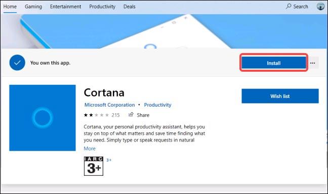 Disabilita completamente l'assistente virtuale Cortana su Windows 10