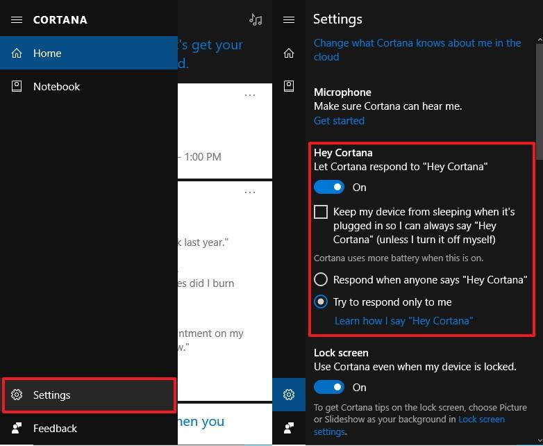 Anleitung zur optimalen Einrichtung von Cortana unter Windows 10 (Teil 1)