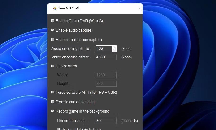 Comment corriger l'erreur "Le PC ne répond pas à la configuration matérielle requise pour les captures" dans la barre de jeu sous Windows