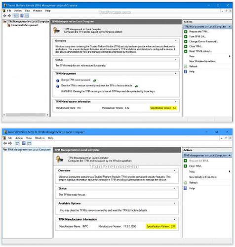 Comment vérifier si un PC Windows dispose d'une puce TPM (Trusted Platform Module)