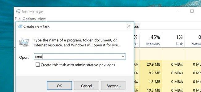 12 semplici modi per aprire CMD - Prompt dei comandi su Windows 10