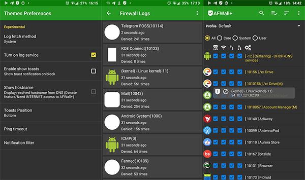 Comment installer et utiliser le pare-feu Android AFWall+