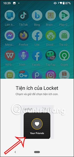 如何使用 Android 版 Locket Widget