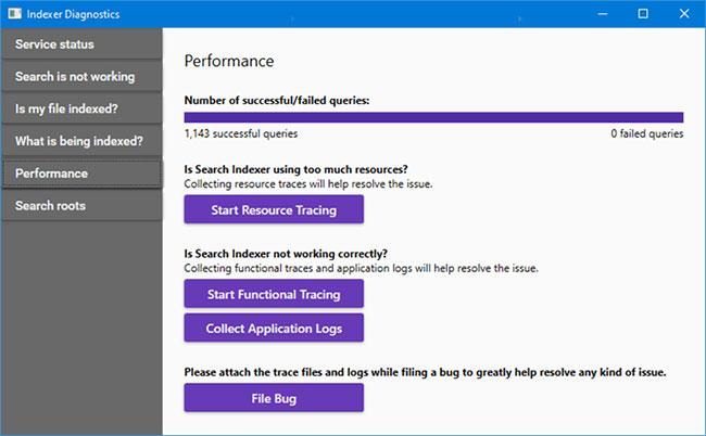 Comment utiliser les diagnostics de l'indexeur dans Windows 10