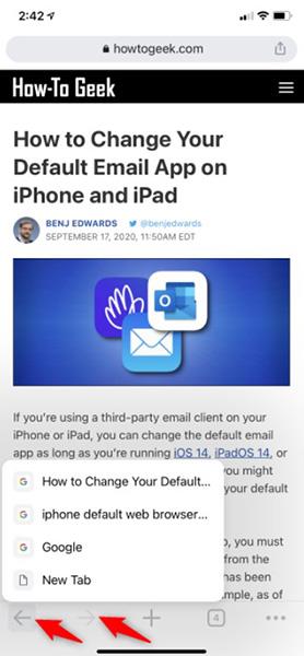 iPhone上のGoogle Chromeの10の隠されたアクション