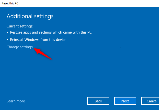 Comment utiliser Fresh Start sur Windows 10 pour remettre l'appareil à son état d'installation d'origine