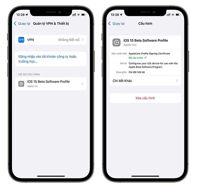 Istruzioni per passare da iOS 15.4 beta alla versione ufficiale su iPhone