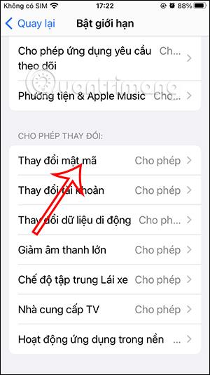 阻止他人更改 iPhone 密碼的說明