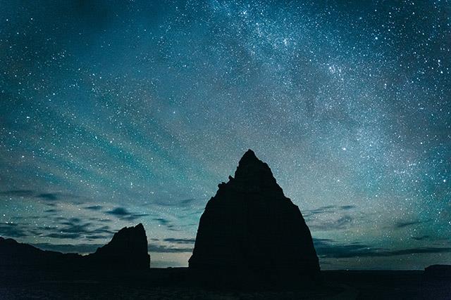 Carta da parati del cielo notturno, bellissima carta da parati del cielo stellato