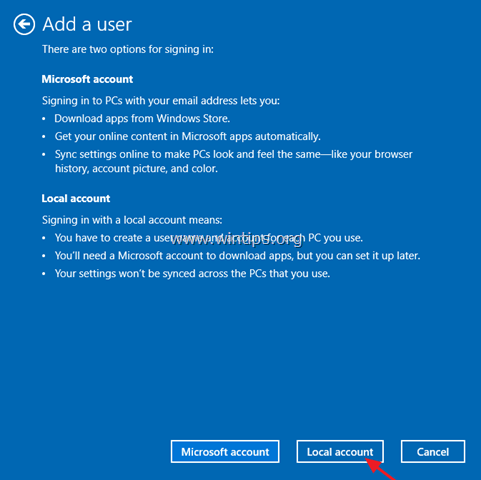 Impossibile creare un nuovo account utente su Windows 10, 8.1 e 8, ecco come correggere l'errore