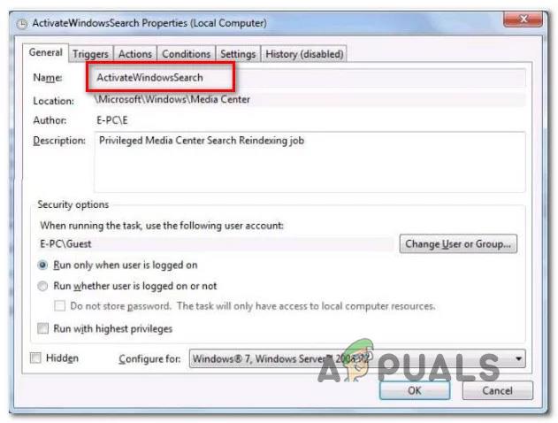 Was ist ActivateWindowsSearch? Sollte es deaktiviert werden?