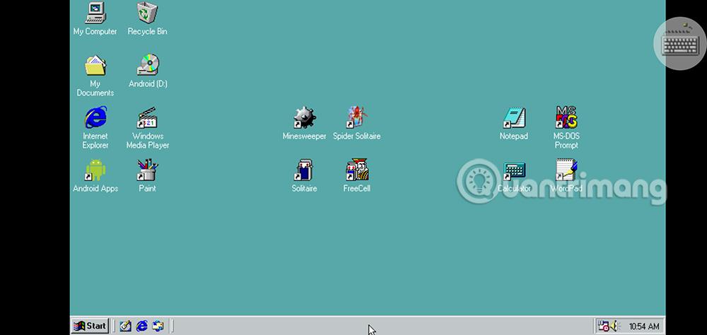 Comment découvrir Windows 98 sur Android