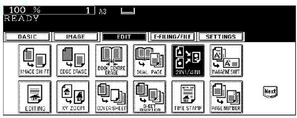 両面のIDカードを用紙の片面にコピーする方法