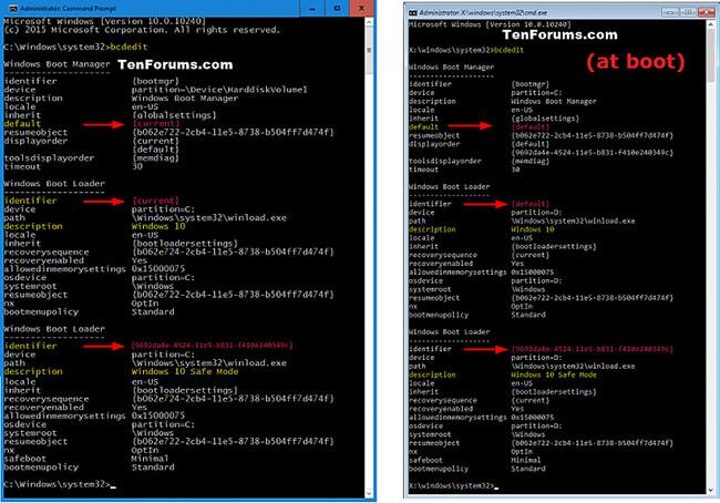 Windows 10에서 F8 고급 부팅 옵션을 비활성화/활성화하는 방법