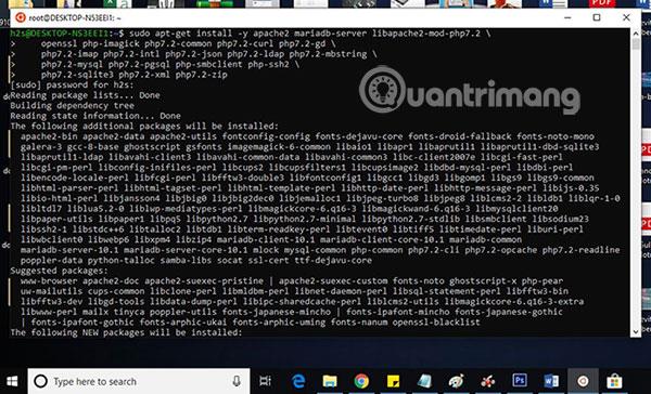 Windows 10 (WSL) に Owncloud サーバーをインストールする方法