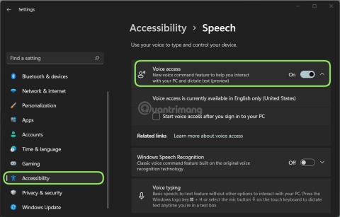 Comment activer le contrôle vocal de Windows 11 (anglais)