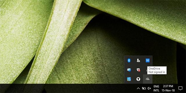 Correction de l'icône OneDrive manquante dans la barre des tâches dans Windows 10