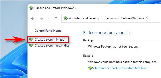 Comment créer une sauvegarde d'image système sur Windows 11