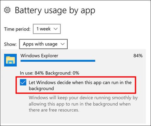 Tipps zum Energiesparen in Windows 10 mit der Power Throttling-Funktion