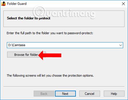 Folder Guard を使用してフォルダーのパスワードを設定する方法