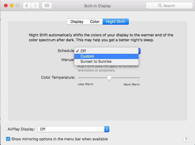 Activez la fonction permettant de limiter la lumière bleue des écrans d'ordinateurs PC et Mac afin de protéger le sommeil - le saviez-vous ?