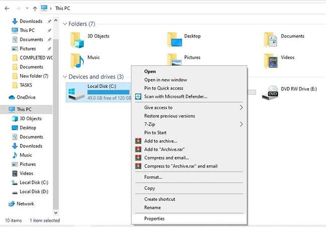 修正 Windows 顯示空白資料夾錯誤（即使裡面有檔案）的 7 種方法