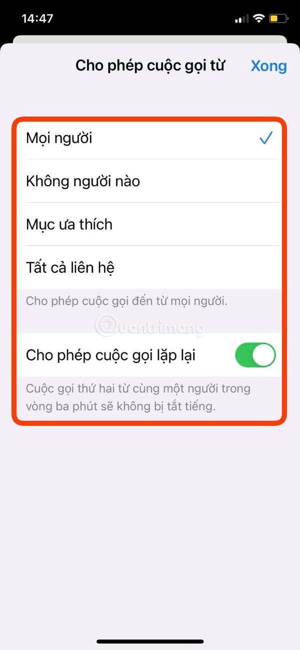 Come nascondere tutte le notifiche tranne quelle dei contatti preferiti e delle persone selezionate su iOS 15