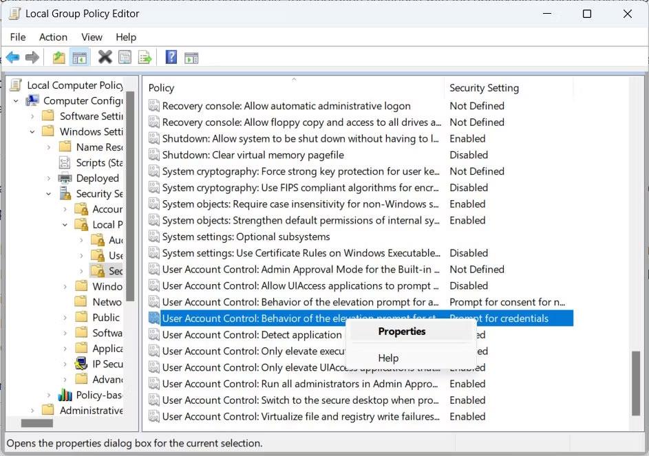 Come modificare il comportamento del controllo accesso utente per gli utenti standard su Windows