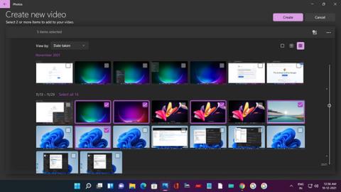 Как создавать видео с помощью приложения «Фотографии» в Windows 11
