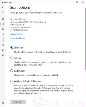 Windows 10でWindowsセキュリティを開く方法