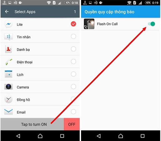 Comment activer le flash de notification lorsqu'il y a un appel ou un message sur Android