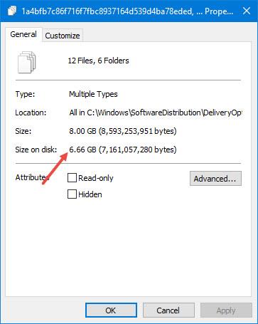 Löschen Sie den Update-Cache von Windows 10, um Speicherplatz freizugeben