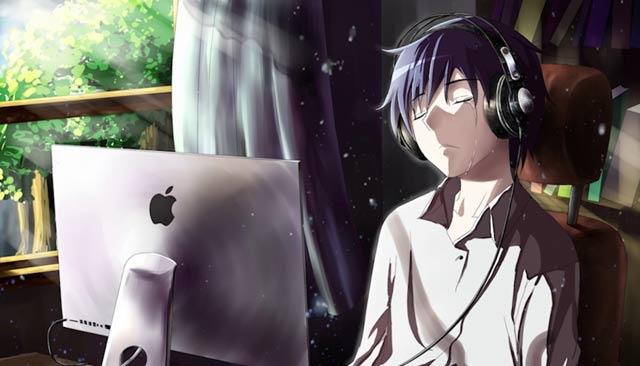 Bitte laden Sie das coole Anime-Jungen-Hintergrundbild-Set für Ihren Computer herunter