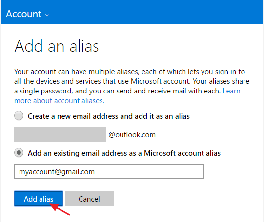 Comment changer l'adresse e-mail principale d'un compte Microsoft