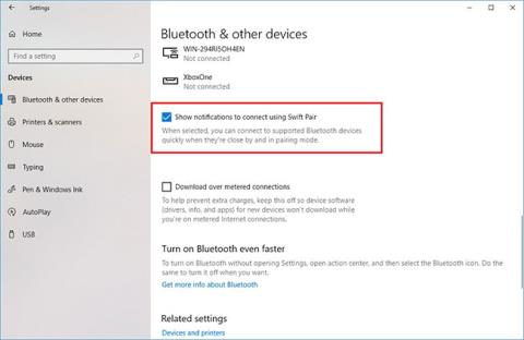 So aktivieren Sie die Swift Pair-Funktion unter Windows 10