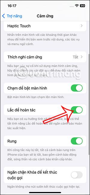 Comment désactiver le mode Secouer pour annuler sur iPhone