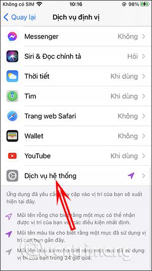 Comment afficher l'historique des positions passées sur iPhone