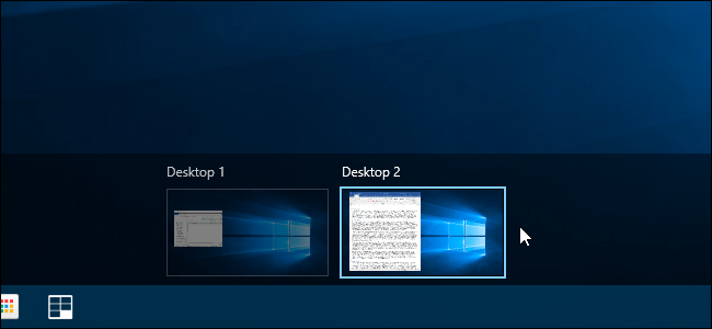 Windows 10 Virtual Desktop에서 파일이나 응용 프로그램을 여는 방법은 무엇입니까?