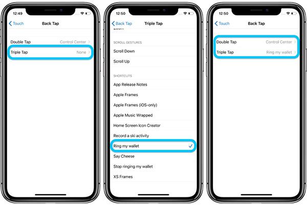 iOS 14에서 뒤로 탭 기능을 사용하는 방법