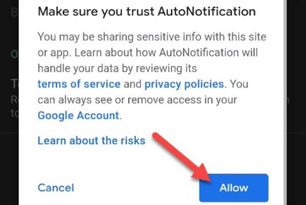 Aggiungi un pulsante Contrassegna come letto nelle notifiche di Gmail su Android