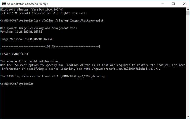 Differenze tra CHKDSK, SFC e DISM in Windows 10