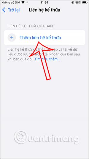 Comment créer des contacts hérités sur iPhone pour récupérer le mot de passe de l'identifiant Apple