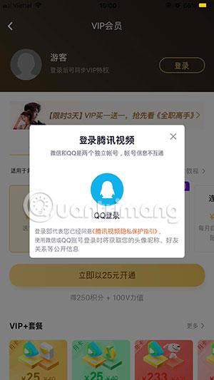 Come guardare Tran Tinh Lenh sul tuo telefono con Tencent Video