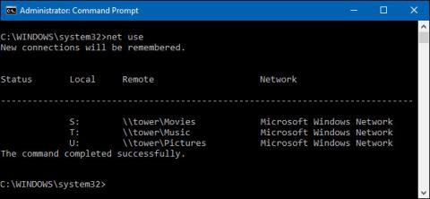 Come mappare le unità di rete utilizzando il prompt dei comandi in Windows