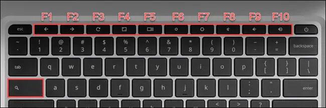 Comment utiliser les touches de fonction sur le clavier Chromebook