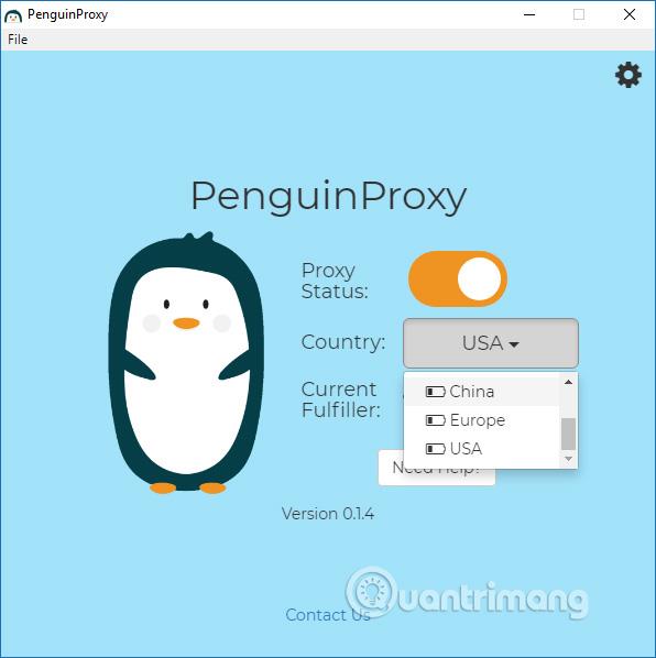 PenguinProxy を使用して仮想プライベート ネットワークに接続する方法