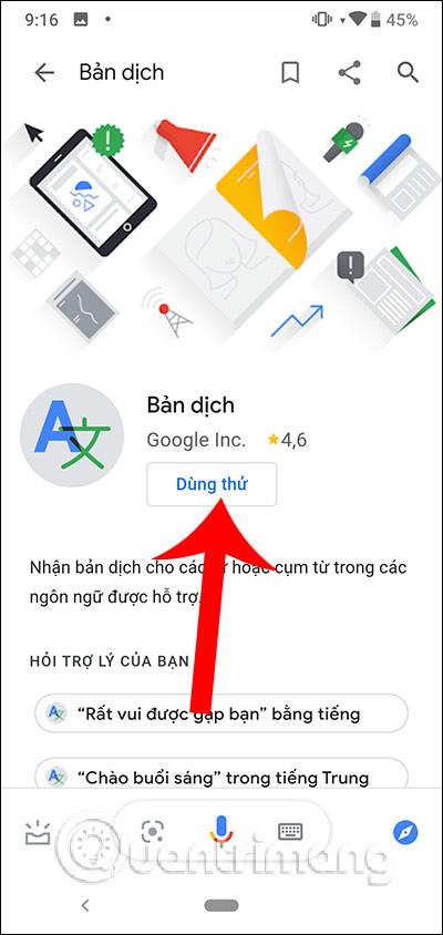 Come tradurre la voce sull'Assistente Google