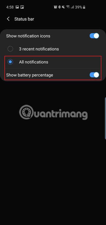 Paramètres clés à modifier sur Galaxy S10, S10+ ou S10e