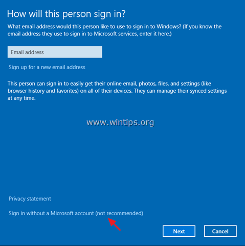 Impossibile creare un nuovo account utente su Windows 10, 8.1 e 8, ecco come correggere l'errore