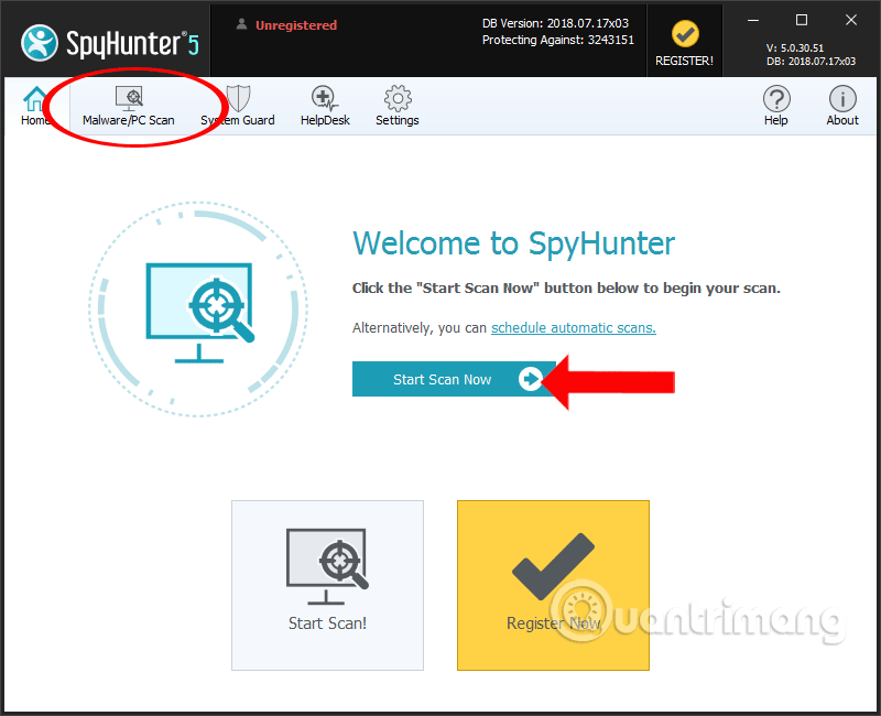 Comment utiliser SpyHunter pour supprimer les logiciels espions et empêcher les enregistreurs de frappe